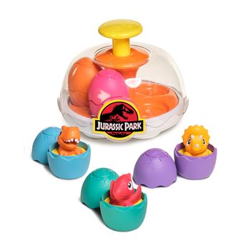 Jeu d'éveil Tomy Toupie Dino Tourne et Pop