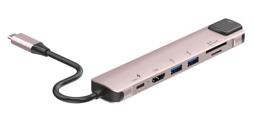 Hub USB 7 en 1 Accsup