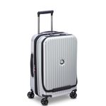 Valise cabine Delsey Securitime Zip 55 cm Gris