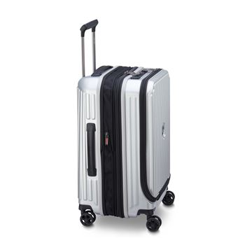 Valise cabine Delsey Securitime Zip 55 cm Gris