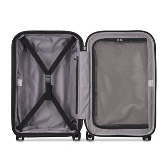 Valise cabine Delsey Securitime Zip 55 cm Gris