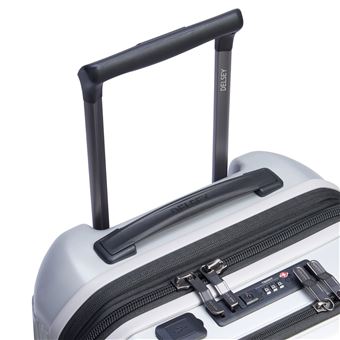 Valise cabine Delsey Securitime Zip 55 cm Gris