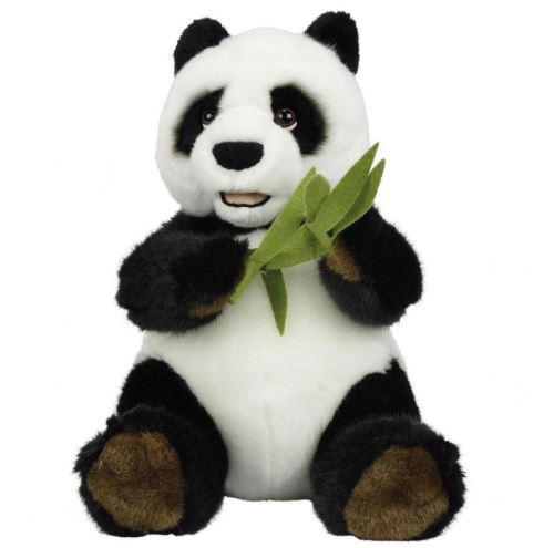 Peluche Simba Panda Assis avec Bambou 25 cm