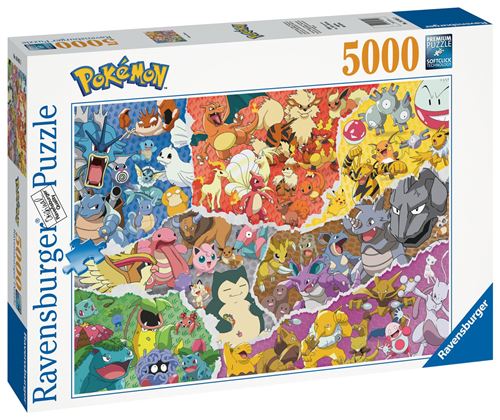 Puzzle 5000 pièces : Pokémon Allstars Ravensburger France - vue 3