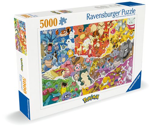 Puzzle 5000 Pièces Ravensburger Pokémon Allstars
