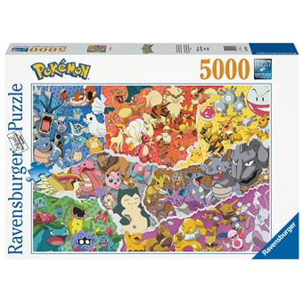 Puzzle 5000 pièces Ravensburger Pokémon Allstars