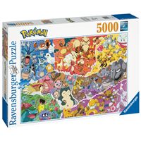 Puzzle 2000 pièces - Les 16 types de Pokémon