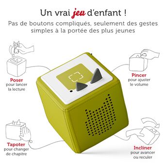 Jouet multimédia Tonies Mon Premier Coffret Toniebox Vert