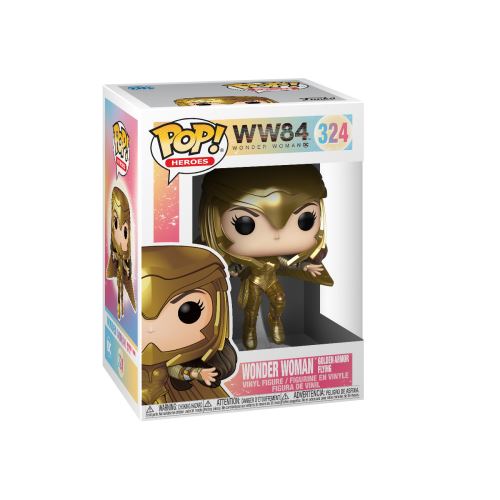 FUNKO 324 WW84-WONDER WOMAN GOLDEN ARMOR FLYING