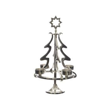 Décoration de Noel Kaemingk Arbre aluminium Argent