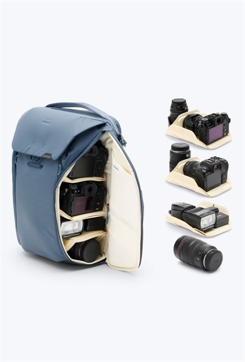 Sac à dos Peak Design Everyday Backpack 20 L Bleu pour Appareil photo