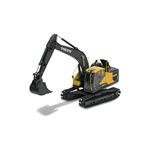 Pelleteuse Bburago Volvo E215C New Holland 1:50 Noir et Jaune