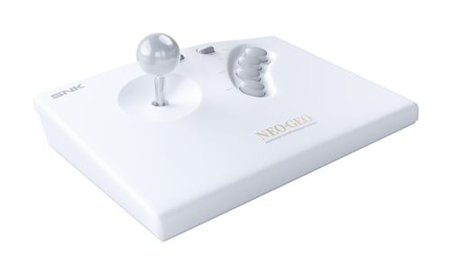 Console rétrogaming sans fil Koch media NEOGEO AES+ Arcade Stick Blanc