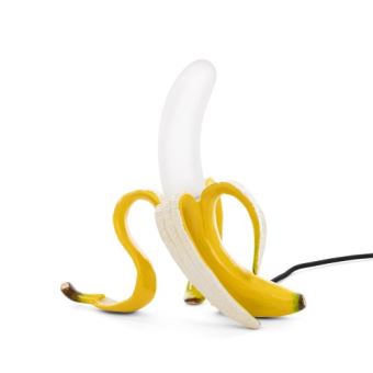 Lampe à poser Seletti avec LED Banana Louie Jaune