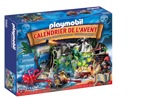 Playmobil Calendrier De L'Avent 70322 Pirates