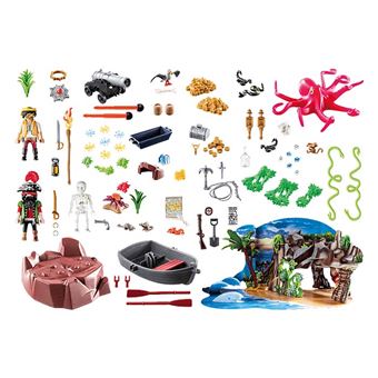 Soldes Playmobil Calendrier de l'Avent 'Pirates (70322) 2024 au