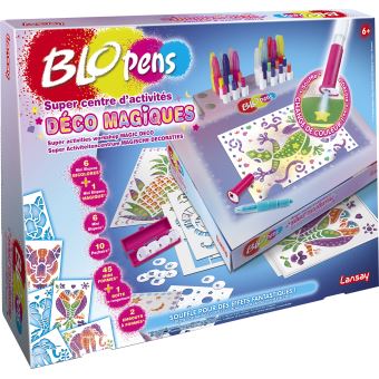 Blopens Super centre d'activités déco magiques Lansay