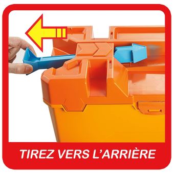 Hot Wheels Track Builder Boîte de base pour piste de course acrobatique