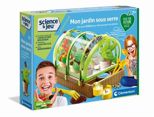 Jeu scientifique Clementoni Mon jardin sous serre