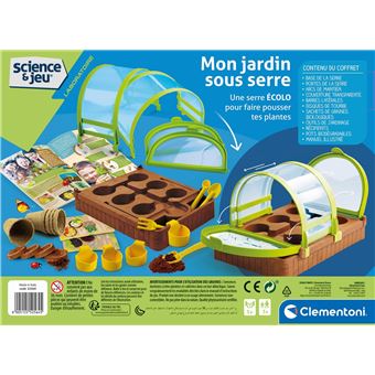 Jeu scientifique Clementoni Mon jardin sous serre