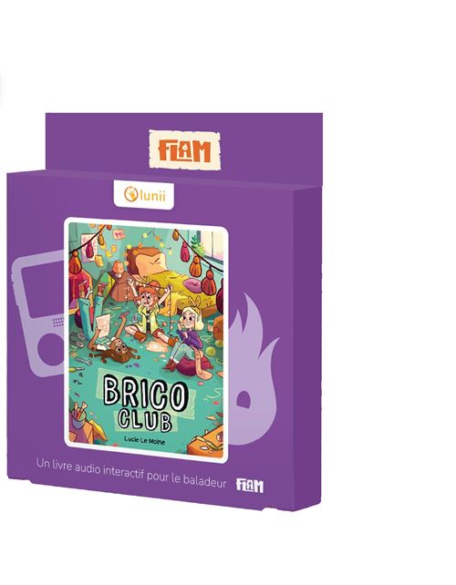Coffret livre audio Lunii FLAM Passion Création