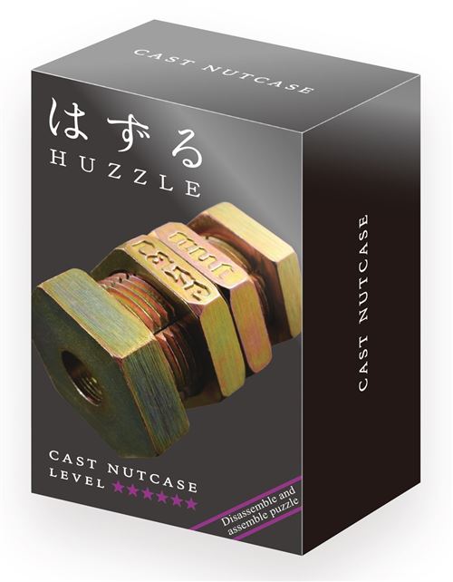 GIGAMIC- Huzzle Cast Nutcase Diff.6 Casse T&ecirc;te, CPNUT, Multicolore