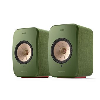 Enceinte connectée Hi-Fi Kef LSX II Vert Vendues à la paire