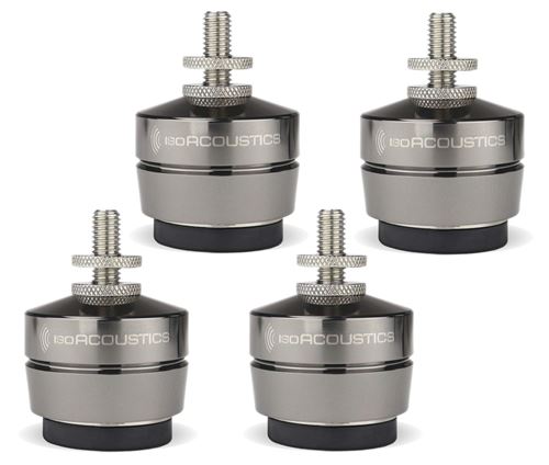 Pieds Isolants Iso Acoustics GAIA III – Lot de 4, Poids supporté 32 kg