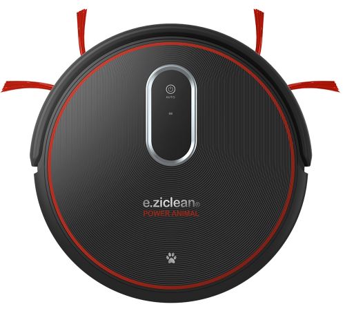 Robotstofzuiger E.ziclean Power Animal Zwart en Rood