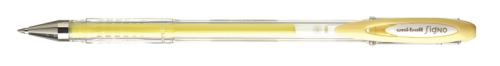 Stylo Gel Uni-Ball Signo 120 Pointe 0.7 mm Jaune Pastel
