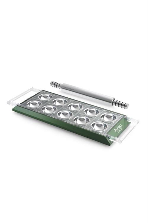 Marcato Ustensile De Cuisine Ravioli Tablet Vert 10 Raviolis - vue 1