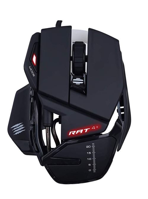 Souris optique Gaming filaire Mad Catz R.A.T. 4+ Noir
