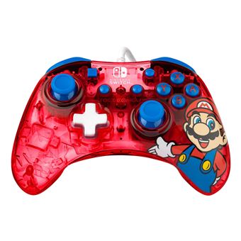 Manette gaming filaire pour Nintendo Switch Pdp Rock Candy Mini Mario