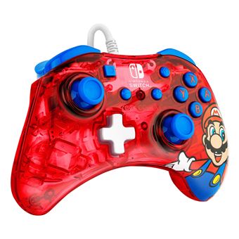 Manette gaming filaire pour Nintendo Switch Pdp Rock Candy Mini Mario