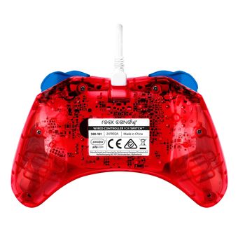 Manette gaming filaire pour Nintendo Switch Pdp Rock Candy Mini Mario