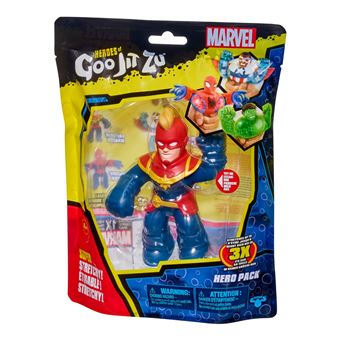 Petite Figurine Goo Jit Zu Marvel Captain Marvel 11 cm
