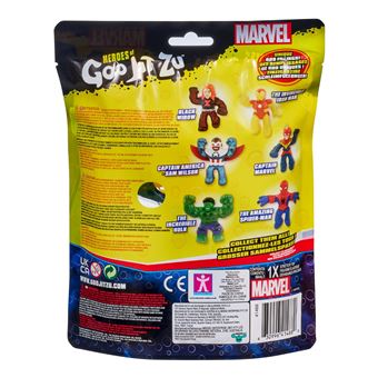 Petite Figurine Goo Jit Zu Marvel Captain Marvel 11 cm