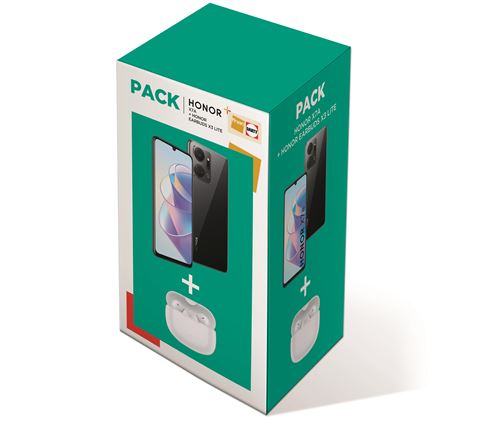 Pack Smartphone Honor X7A 6.74" 4G Double nano SIM 128 G