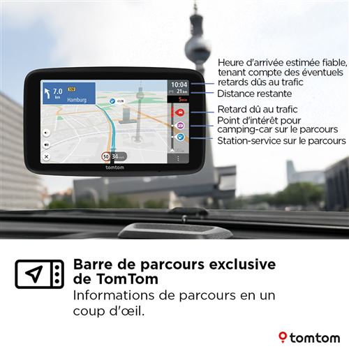 GPS TomTom Go Camper Tour 2nd - Pour Poids Lourd/camping-car - Écran 6 Pouces - Neuf
