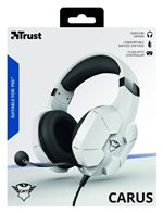 Micro casque Gaming filaire Trust GXT 323W Carus Blanc pour PS4/PS5