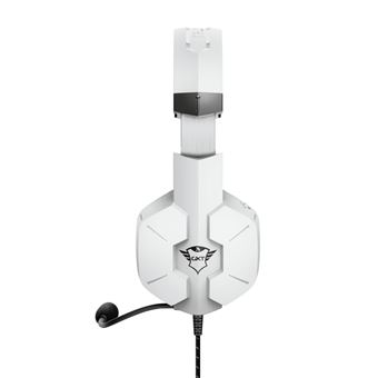 Micro casque Gaming filaire Trust GXT 323W Carus Blanc pour PS4/PS5 - Casque  pour console - Achat & prix