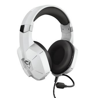 Micro casque Gaming filaire Trust GXT 323W Carus Blanc pour PS4/PS5