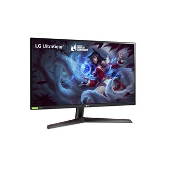 Ecran LED PC gaming LG UltraGear 27GN800P-B 27" QHD Noir et Rouge