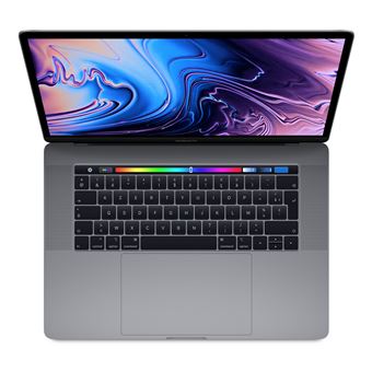 Ordinateur Portable Apple MacBook Pro 15.4'' Touch Bar 512 Go SSD 16 Go RAM Core i7 hexacœur à 2.6 GHz Gris sidéral
