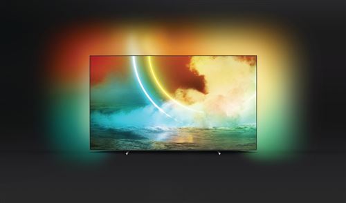 45 Sur Tv Philips 55oled705 55 4k Uhd Smart Tv Gris Metal Oled Tv Achat Prix Fnac