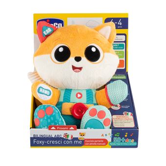 Peluche interactive Chicco Renard Bilingue