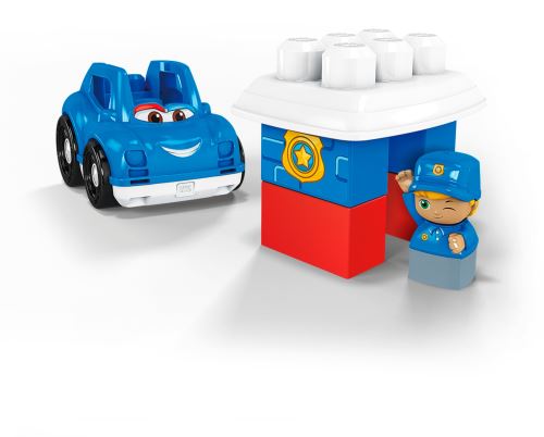 Jeu de contruction Mega Bloks Lil Vehicule Voiture de police Accessoire de jeu de contruction Achat prix fnac