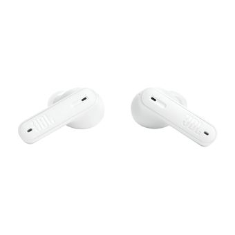 Ecouteurs sans fil Bluetooth JBL Tune Beam avec réduction active de bruit Blanc