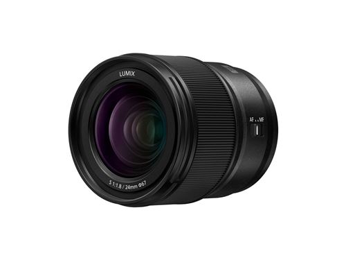 Objectif hybride Panasonic Lumix S 24mm f/1.8 Noir