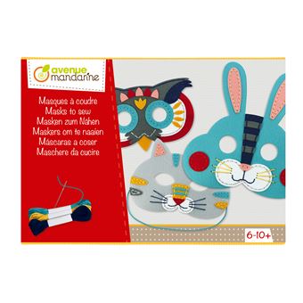 Kit Point De Croix Eugénie La Souris - Pix'collection, Avec Mousqueton, Fils Et Aiguille - Activité Créative Dès 7 Ans